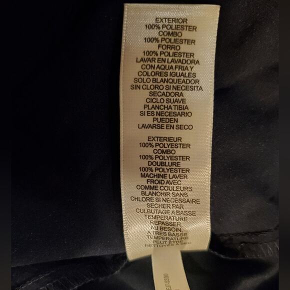 Eliza J Floral High/Low Faux Wrap Chiffon Dress Sz 4 - Picture 7 of 9